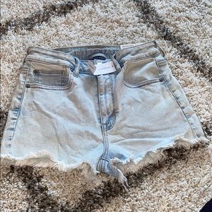 American eagle hi-rise shorts